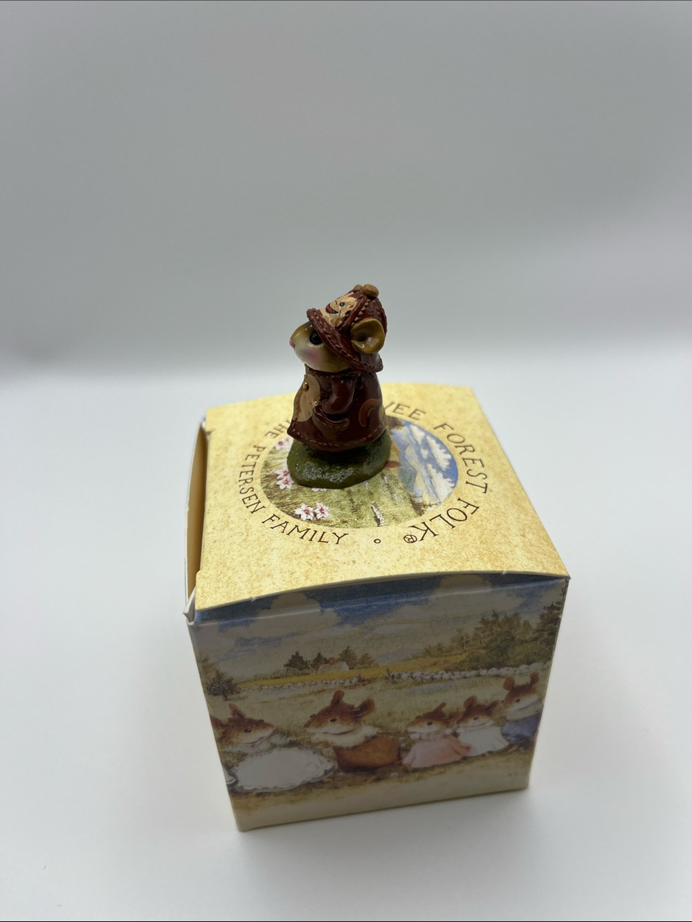 M-180 April Showers Wee Forest Folk signed by Annette Petersen 1991 - Picture 4 of 11